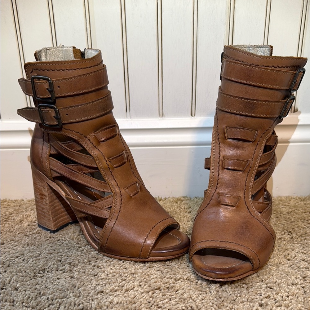 Freebird Tiara leather heeled sandal